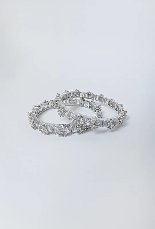Diamond Cut Regal Bangles