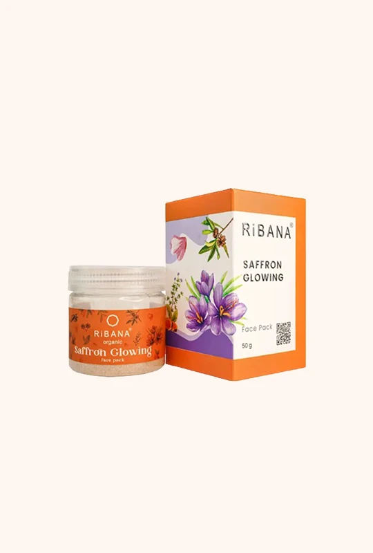 RIBANA Saffron Glowing Face Pack 50gm