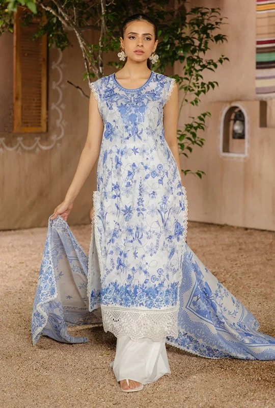 Ayleen Rangkaari Luxury Lawn 26 - Aangan 3pcs (Unstitched)