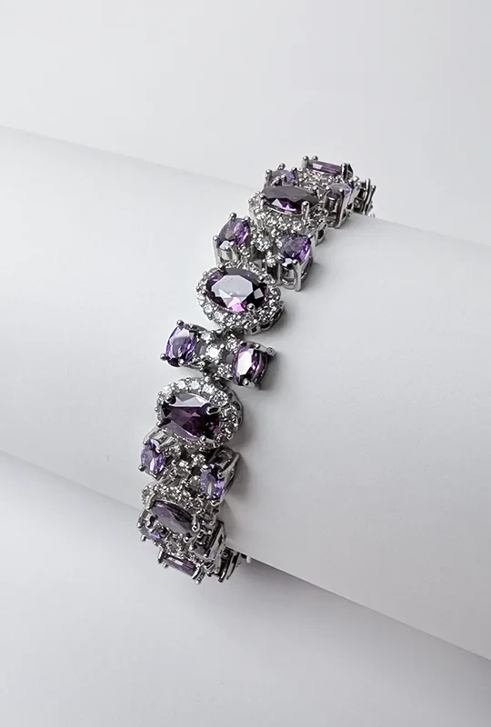 Violet Stone Bracelet