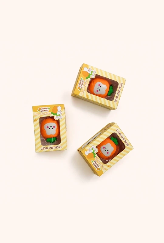 Carrot Sharpener Eraser Toy