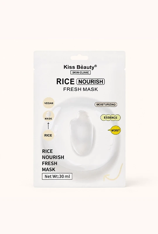 Kiss Beauty Rice Nourish Fresh Face Mask - 30 ml