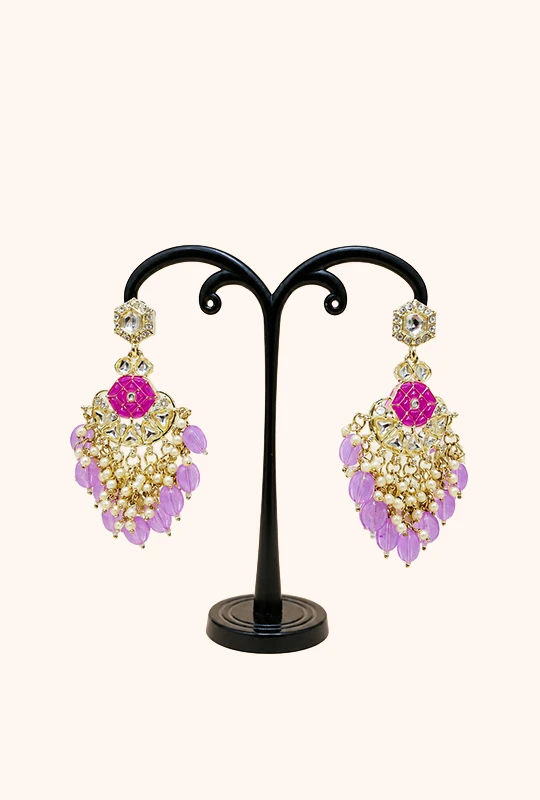Pink Blossom Earrings