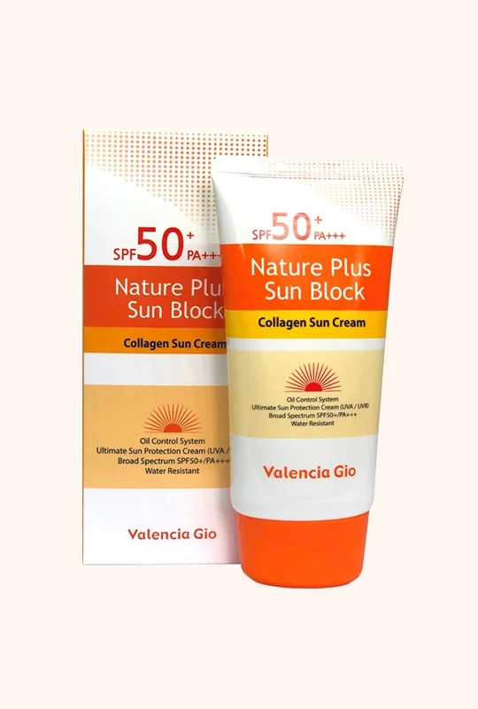 Valencia Gio Nature Plus Sun Block SPF 50+ - 70 ml