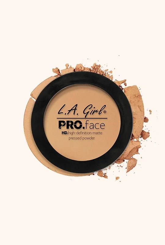 L.A.Girl Pro.Face Hd Matte Pressed Powder Soft Honey -GPP608