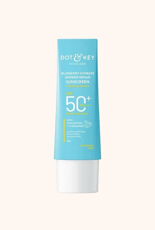 Dot & Key Blueberry Hydrate Barrier Repair Sunscreen SPF 50+ PA++++ - 80 g