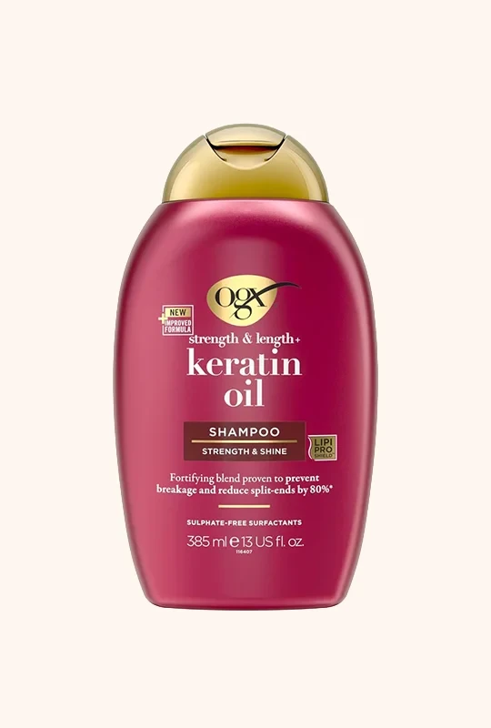 OGX Strength & Length + Keratin Oil Shampoo - 385 ml