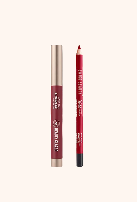 Automatic Lip Crayon+Matt Lipliner
