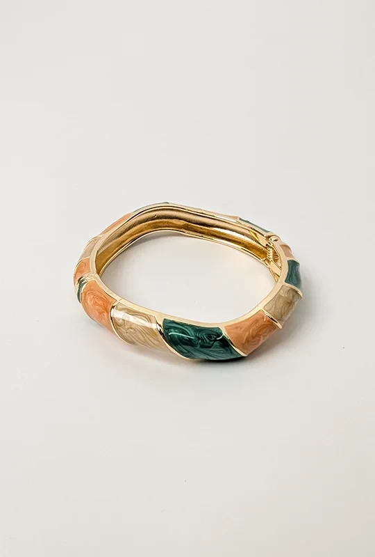 Multi-Color Segment Bangle