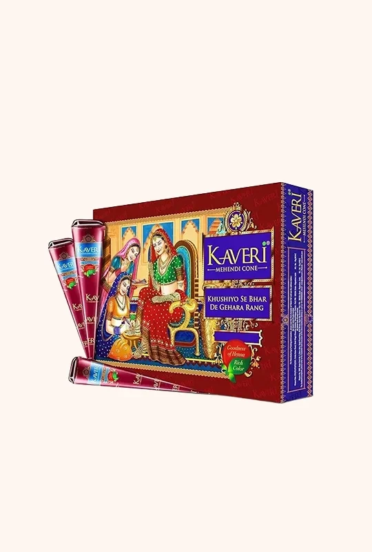 Kaveri Natural Henna Mehendi Cone - 25 g