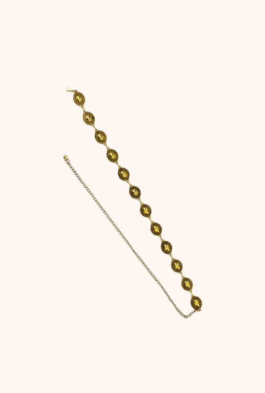 Gold Plated Waist Chain Belt For Women's