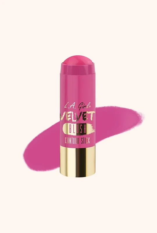 L.A.Girl Velvet Blush Contour Stick Pompom - GCS588